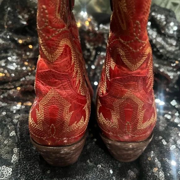 corral Western Snip toe Cowboy Boots - Picture 4 of 5